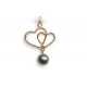 "Heiaitu" Tahitian pearl pendant