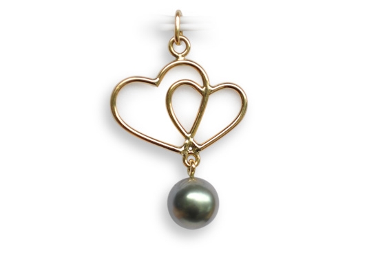 "Heiaitu" Tahitian pearl pendant