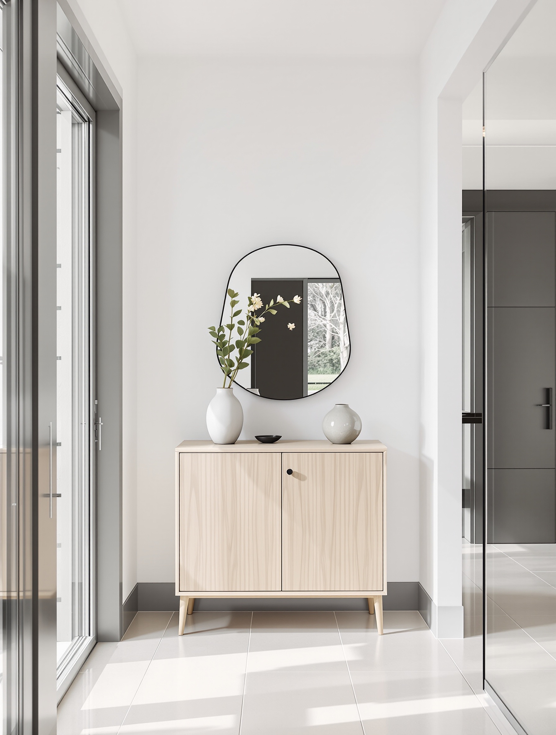 Console étroite design petit espace