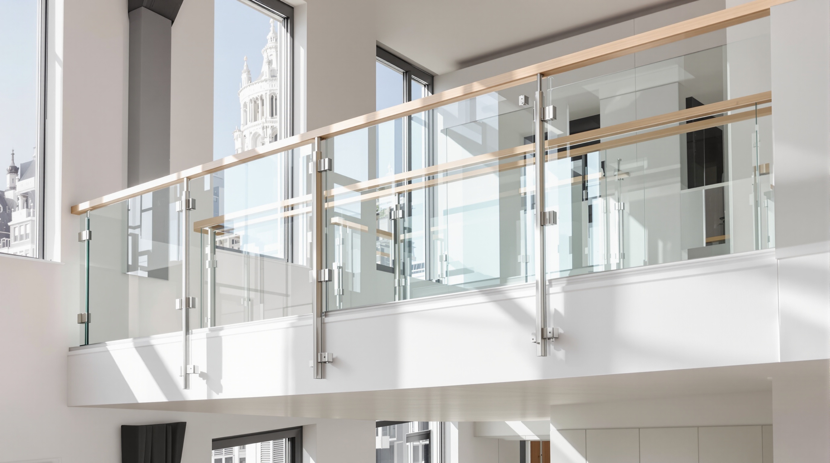 garde-corps mezzanine élégant harmonieux lumière naturelle