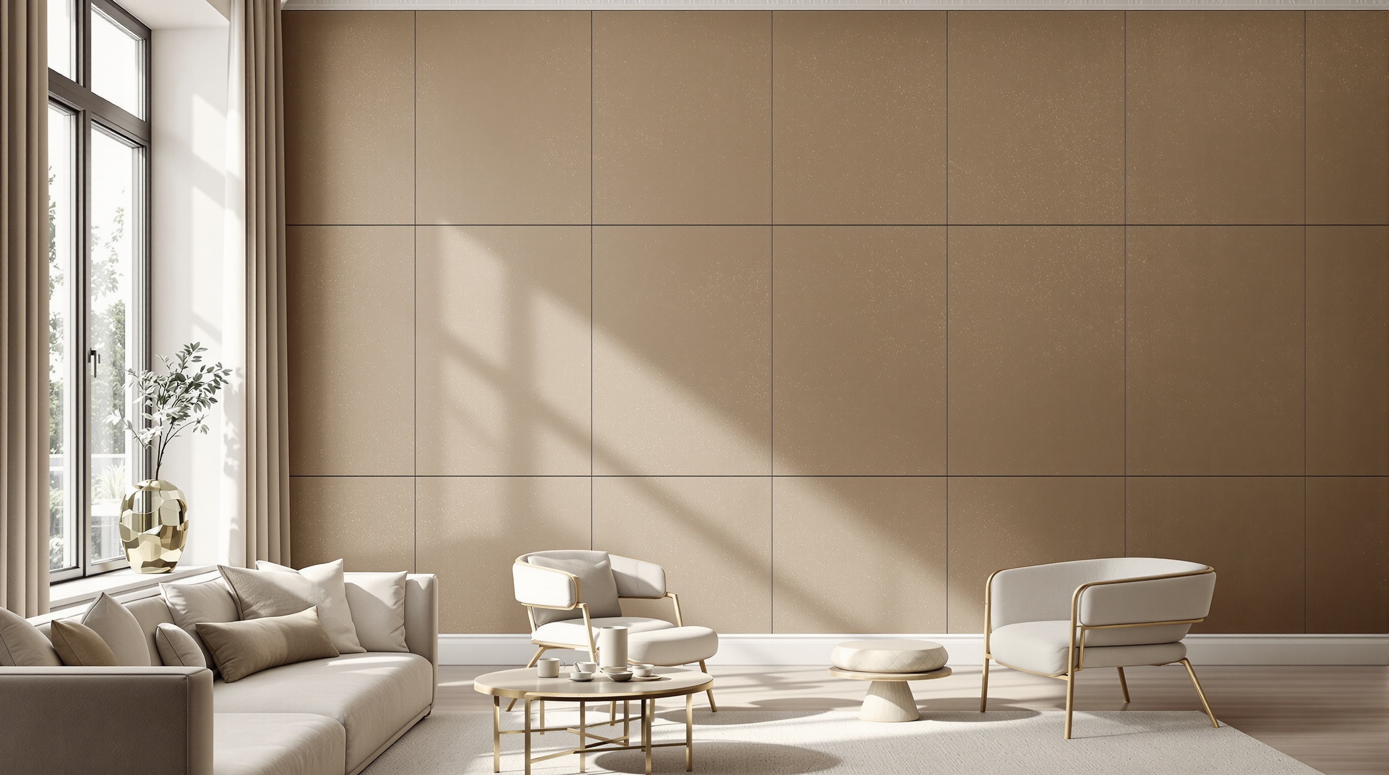 Papier peint imitation patine murale élégante