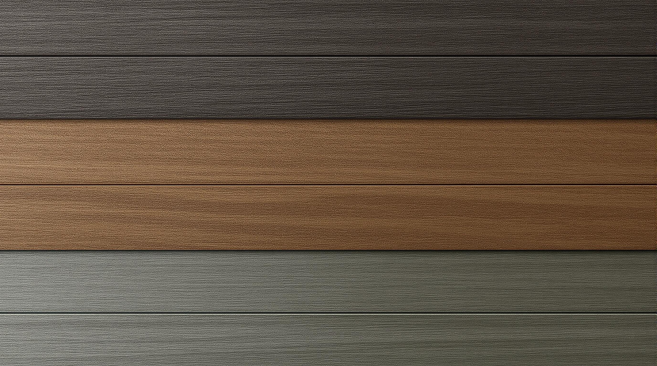 Nuancier de peintures effet Shou Sugi Ban.