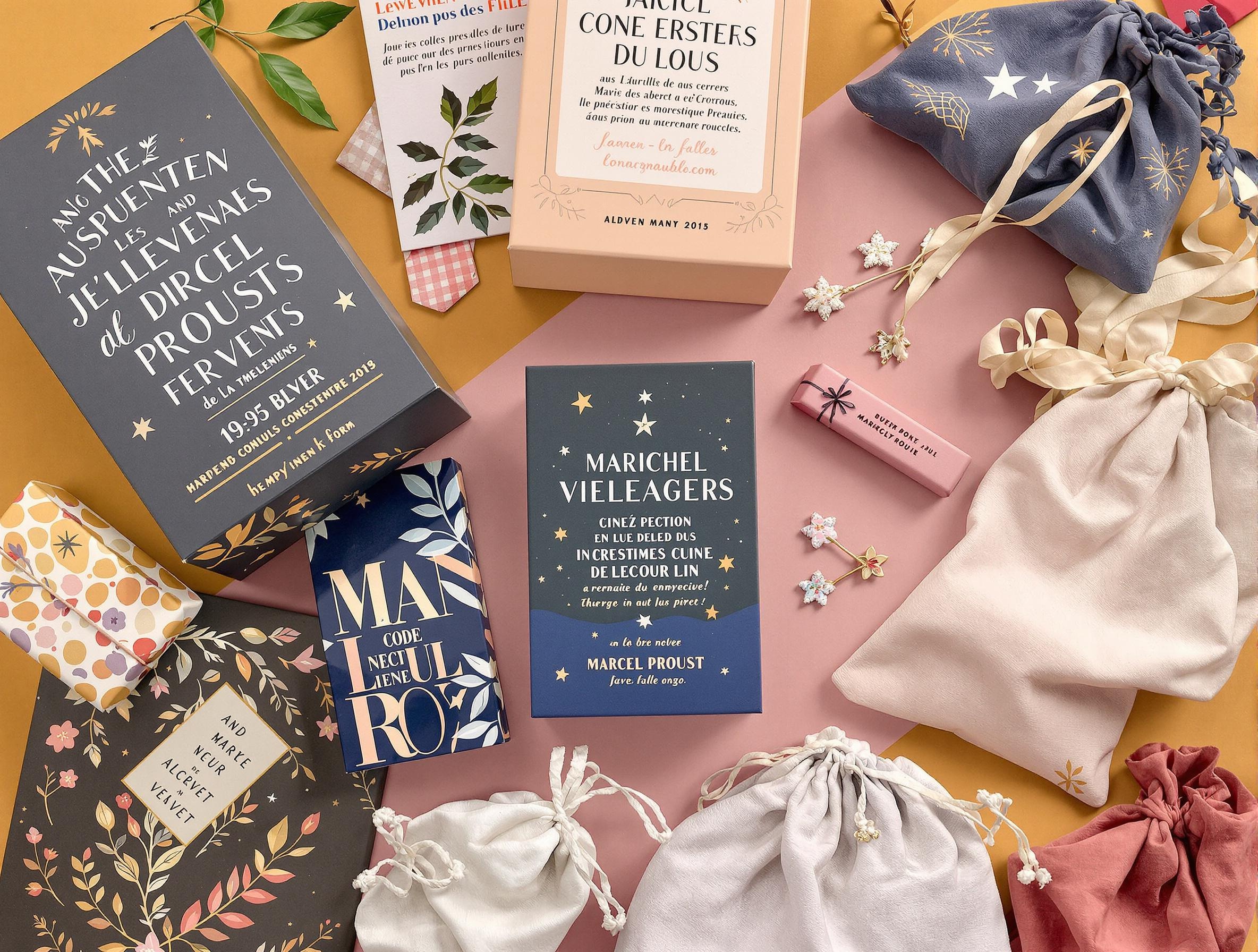 Palette colorama DIY avec motifs littéraires