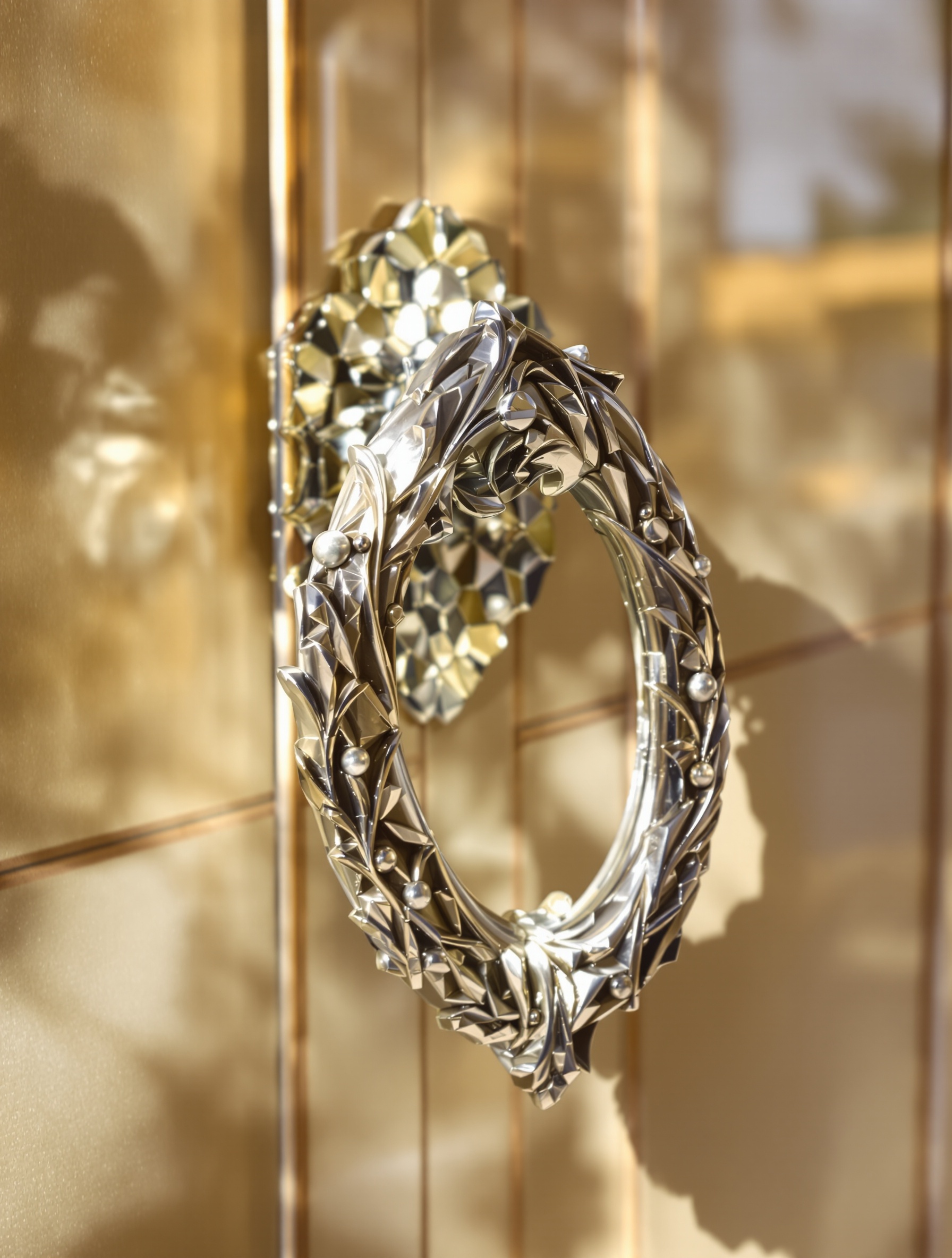 Poignée de porte originale mais peu fonctionnelle